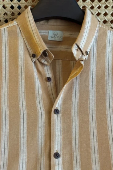 Camel With Beige Stripe