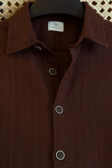 Deep Chestnut Winter Shirt