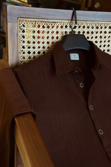 Deep Chestnut Winter Shirt