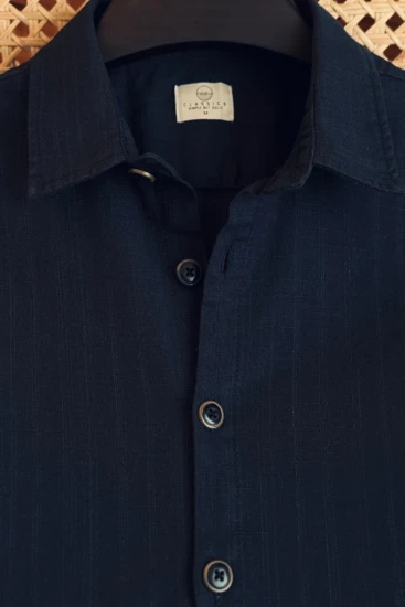 Navy Blue Winter Shirt