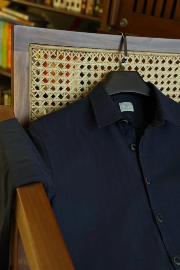 Navy Blue Winter Shirt